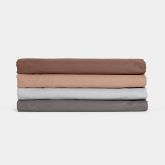 Простыня на резинке мако-сатин 140х200х40 German Grass Шоколадный соблазн (Alpine Brownie Allure) в магазине Люкс Постель