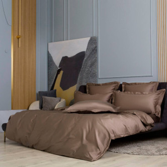 Постельное белье евро мако сатин Brownie Allure Grass German Grass простынь на резинке отзывы