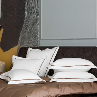 Наволочки мако-сатин 70х70 Alpine Brownie Allure Grass German Grass с узкой отделкой фото