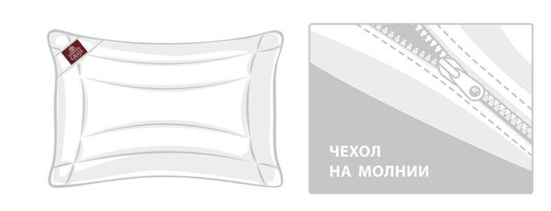 Подушка 70х70 регулируемая German Grass Гипоаллергенное Премиум (Non-allergenic Premium) (Non-allergenic Premium)