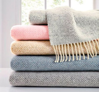 Шерстяные пледы